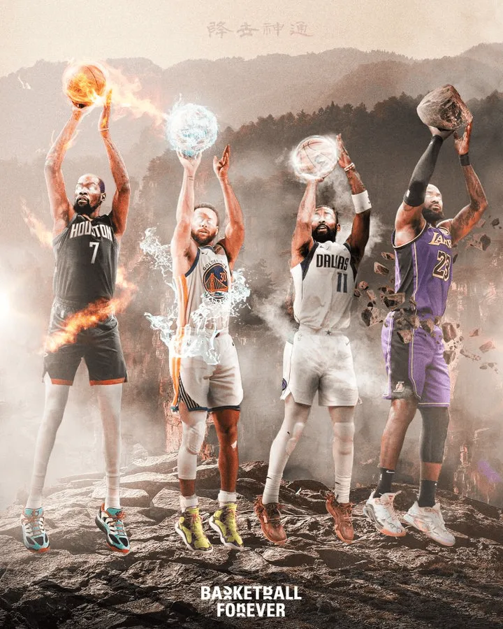 球迷社区-过去两赛季场均25+球员三分命中率排行：詹杜库+欧文